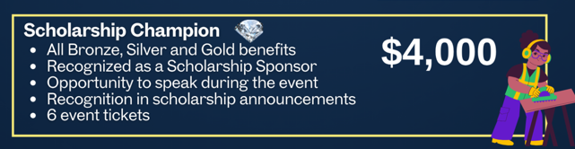 Women Making Waves - Scholarship Champion Sponsorship